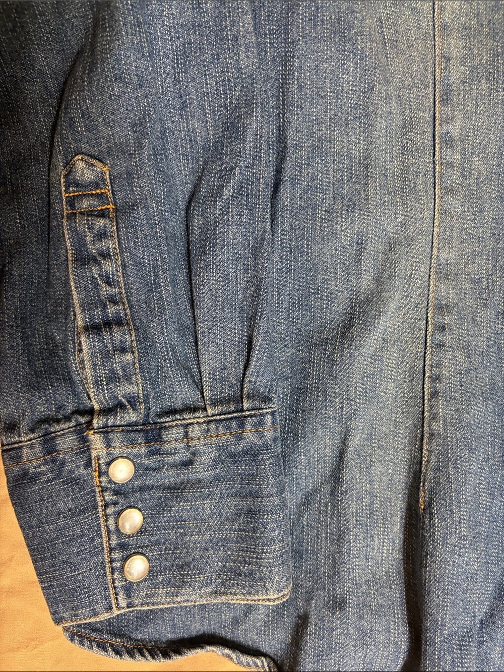 Vintage Denim Route 66 Western Shirt Jacket - Blue - Picture 5 of 7